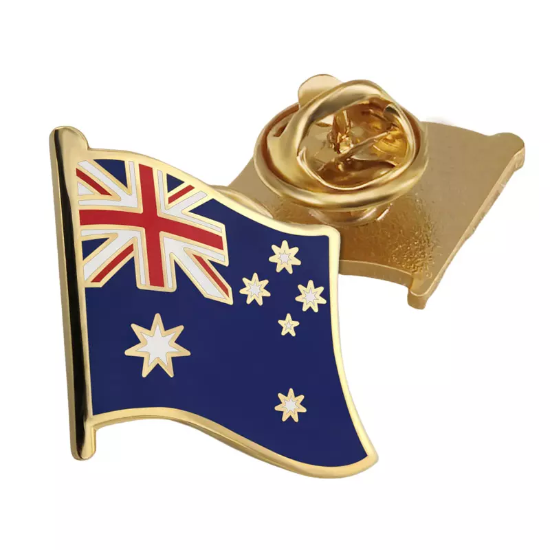 Australia flag pin
