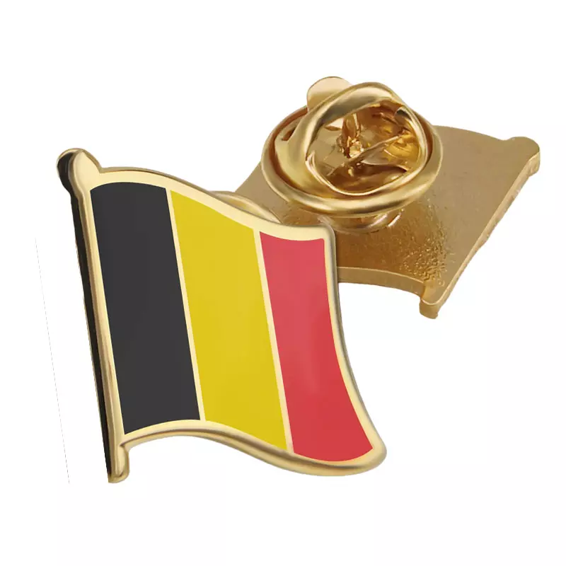 Belgium flag pin