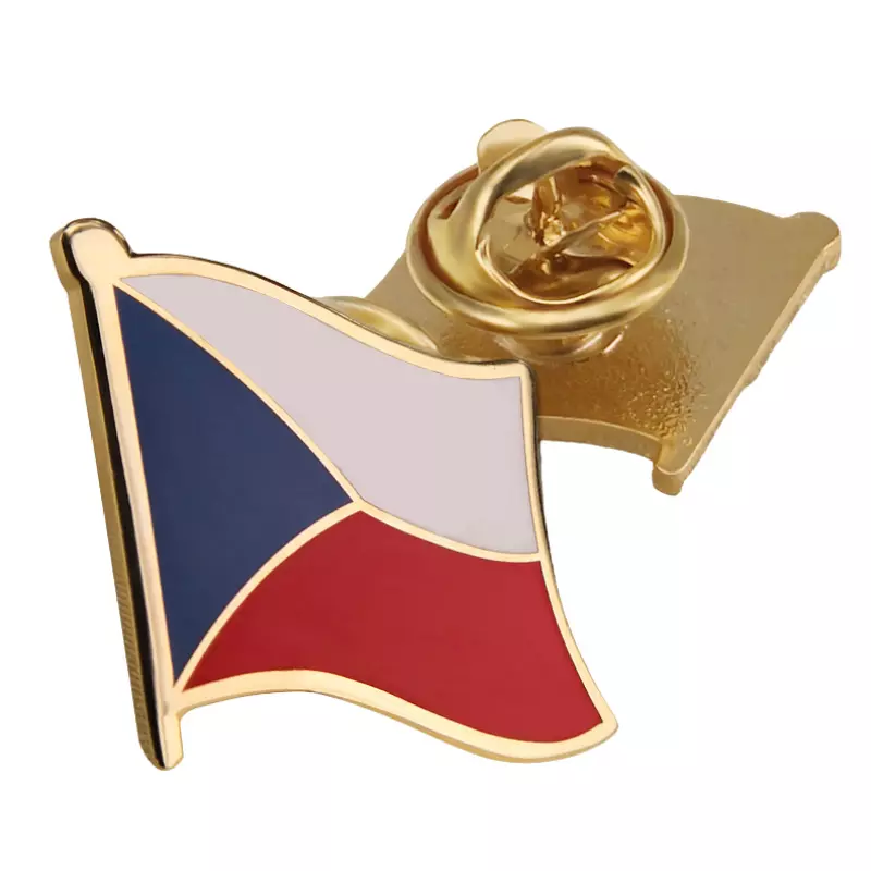 Czech flag pin