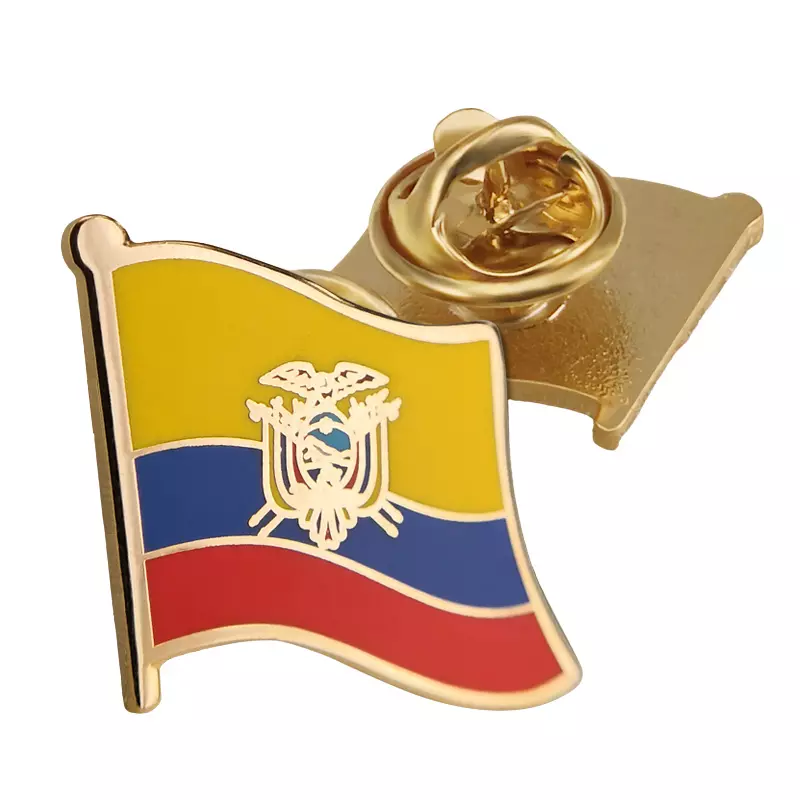 Ecuador flag pin