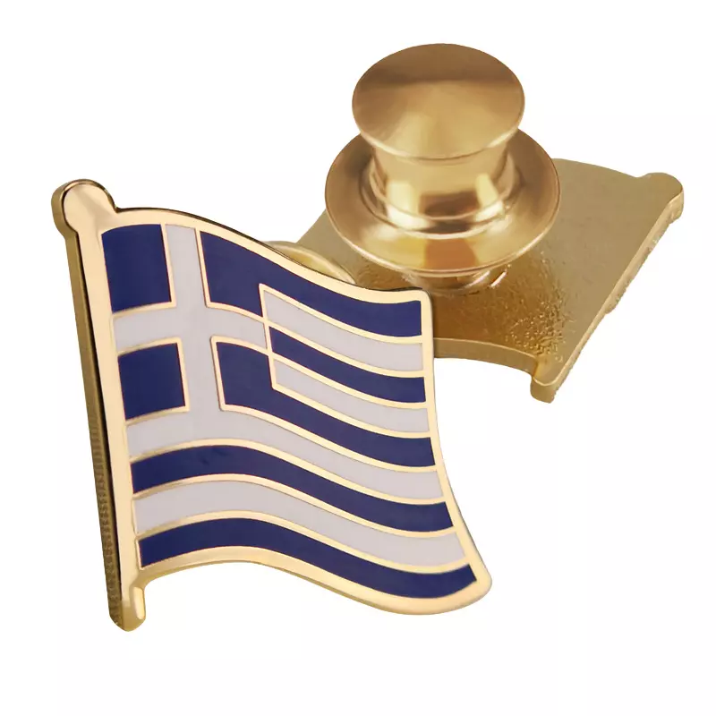 Greece flag pin