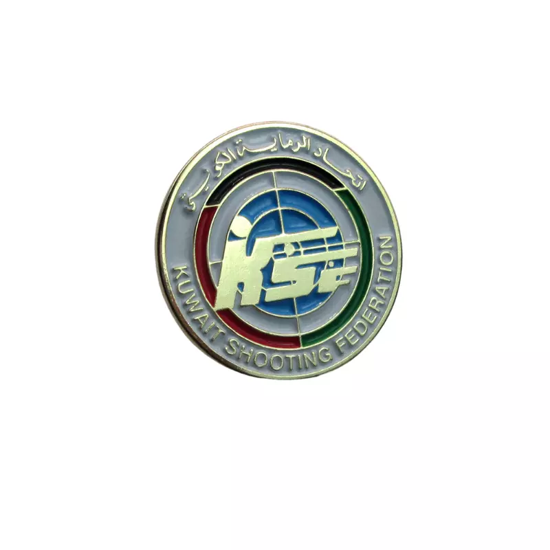 Kuwait shooting game badge