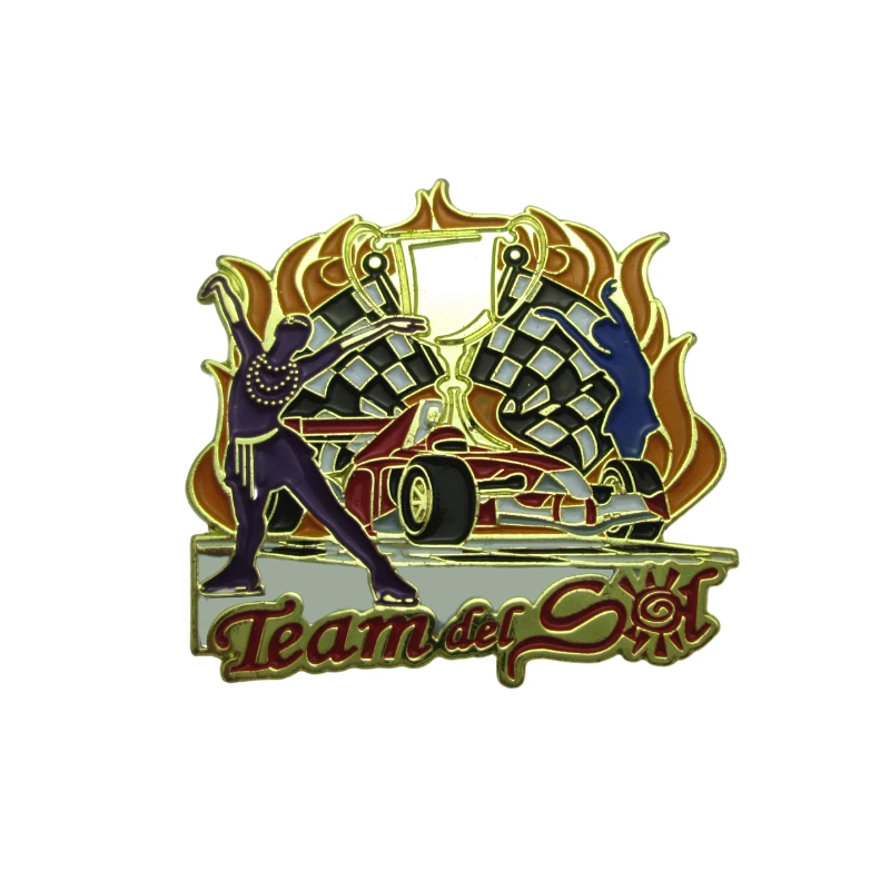 Team Del Sol Lapel Pins