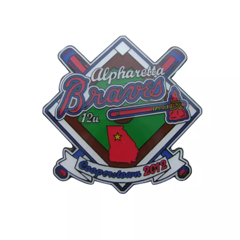 baseball trading pin