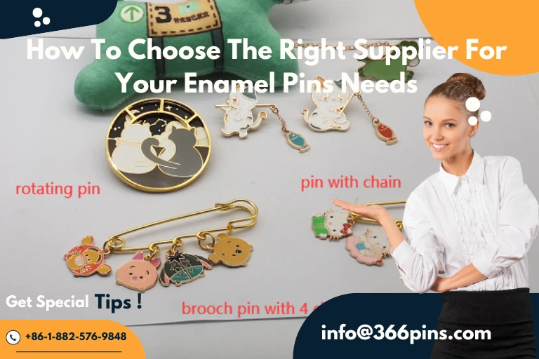 How To Choose The Right Supplier For Your Enamel Pins Needs