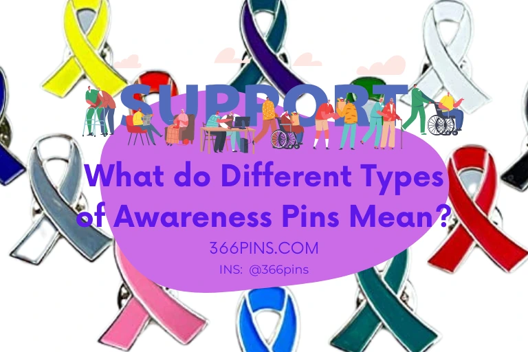 What do Different Types of Awareness Pins Mean