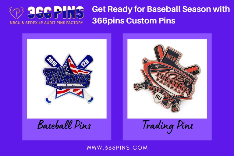 Get Ready for Baseball Season with 366pins Custom Pins (1)