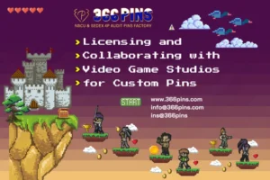 Licensing and Collaborating with Video Game Studios for Custom Pins