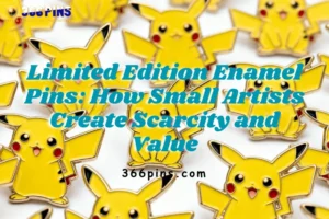 Limited Edition Enamel Pins: How Small Artists Create Scarcity and Value
