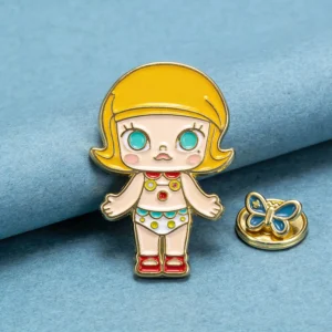 crybaby enamel pins