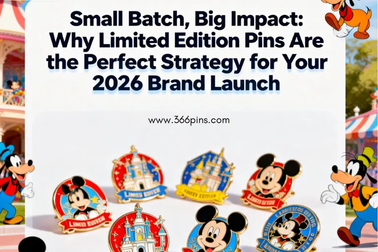 Small Batch, Big Impact: Why Limited Edition Pins Are the Perfect Strategy for Your 2026 Brand Launch1