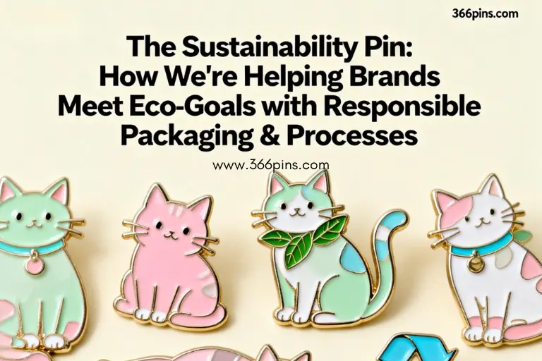 The Sustainability Pin: How We're Helping Brands Meet Eco-Goals with Responsible Packaging & Processes